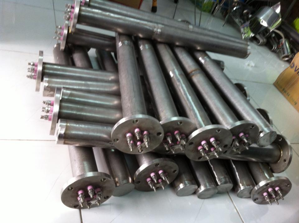 Điện trở đun dầu mặt bích